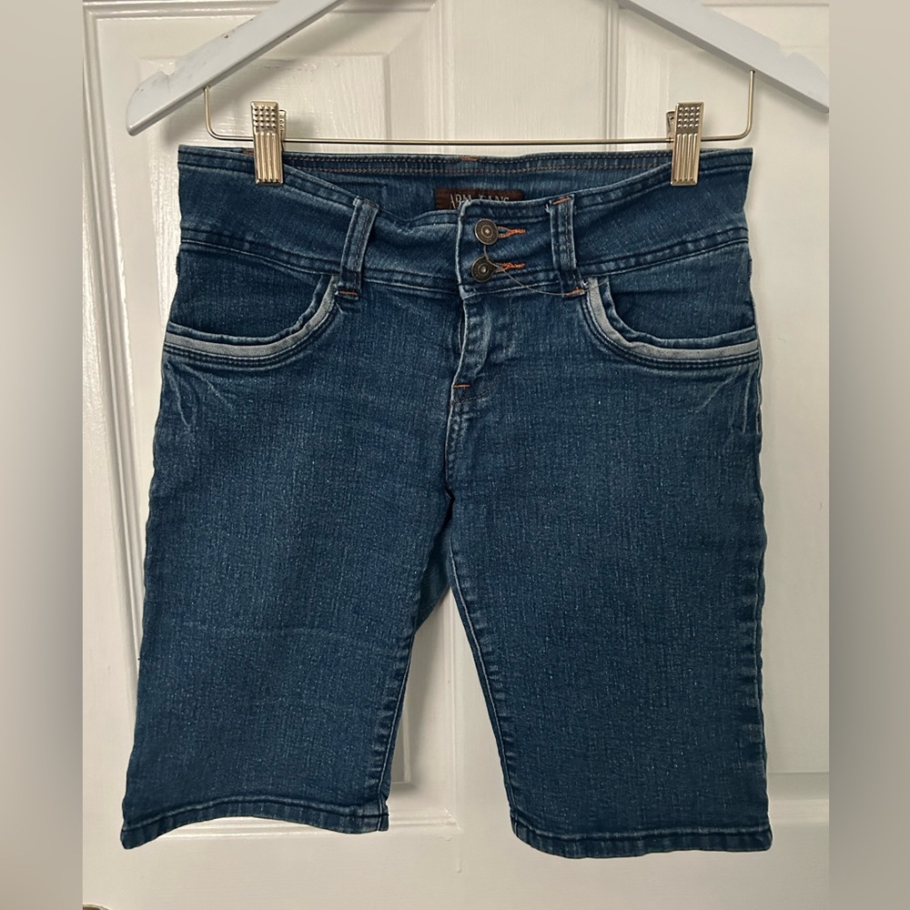 Women’s Dark Blue Denim Jean Shorts